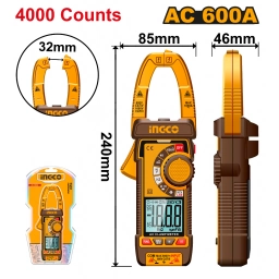 PINZA AMPERIMETRICA AC-600A INGCO - DCM66001