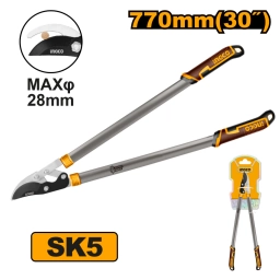 TIJERA DE PODA 770MM 30" 28MM SKS INGCO HLT7401