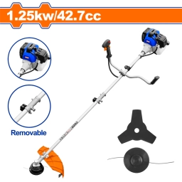 DESMALEZADORA NAFTA 42.7CC GASOLINA 1.25KW WADFOW WGM2543