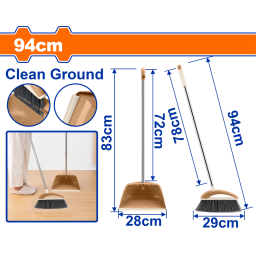 SET ESCOBA + PALA WADFOW WBRS5102