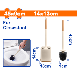 SET CEPILLO + BASE PARA INODORO WADFOW WMBS1101