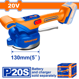 VENTOSA VIBRADORA A BATERIA 20V P20S PCOLOCAR CERAMICA SBATERIA, SCARGADOR WADFOW WTVM1D12