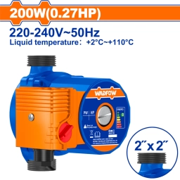 BOMBA ELEVADOR DE PRESI�N MANUAL 200W 125L/MIN 220-240V 10M WADFOW WWPBC200