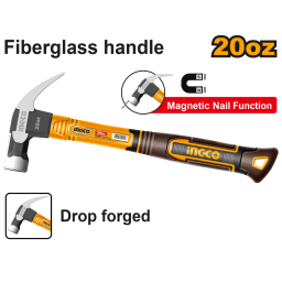 MARTILLO U�A 560G C/MANGO DE FIBRA INGCO HCH81020