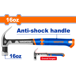 MARTILLO U�A 450G ACERO FORJADO MANGO ANTISHOCK WADFOW WHM8316