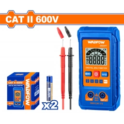 TESTER MULTIMETRO DIGITAL 600V WADFOW WDM1502