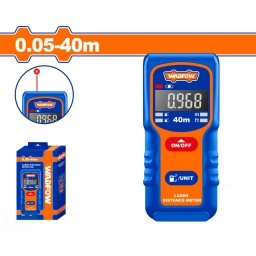 MEDIDOR DE DISTANCIA LASER 40M WADFOW WDL1504