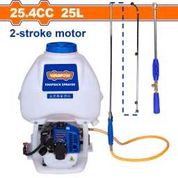 MOTO PULVERIZADOR FUMIGADOR MOCHILA  25.4CC 25L WADFOW WKN3A25