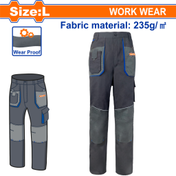 PANTALN DE TRABAJO TALLE L WADFOW WUN3804.L