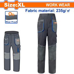PANTALN DE TRABAJO TALLE XL WADFOW WUN3804.XL