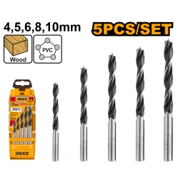 SET 5 MECHAS PARA MADERA INGCO AKD5058