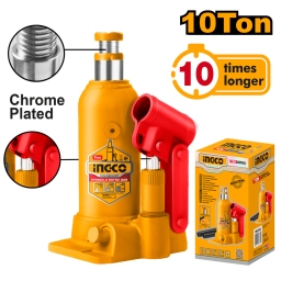 GATO HIDR�ULICO TIPO BOTELLA 10 TON INGCO HBJ1004