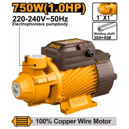 BOMBA PERIF�RICA 1HP 750W 50L/MIN 52M INGCO VPM75068