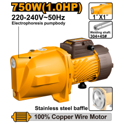 BOMBA JET AGUA 750W AUTOCEBANTE 55LMIN INGCO JP075068