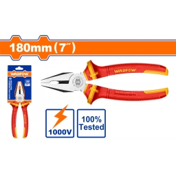 ALICATE UNIVERSAL AISLADO 7" 1000V MANGO ERGONOMICO WADFOW WPL1937