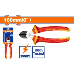 ALICATE CORTE DIAGONAL AISLADO 6" 1000V MANGO ERGONOMICO WADFOW WPL3936
