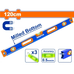 NIVEL MAGNETICO 120CM WADFOW WSL3G120
