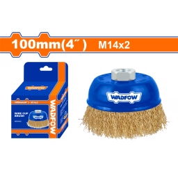 CEPILLO COPA ALAMBRE 100MM WADFOW WCE1402