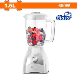LICUADORA 1.5L 650W JARRA DE VIDRIO 2 VELOCIDADES WADFOW WZZ4510T