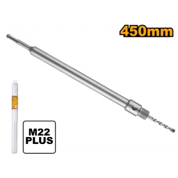 VASTAGO ADAPTADOR 45CM SDS PLUS M22 C/MECHA 8X110MM INGCO HCBA14501