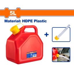 BIDON PLASTICO 5L CON PICO VERTEDOR WADFOW WQY2305
