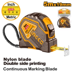 CINTA METRICA 5M X 19MM INGCO INDUSTRIAL HSMT88051.1
