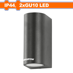 FOCO EXTERIORINTERIOR LED DE PARED DOBLE GU10 IP44 WADFOW WDN8502A