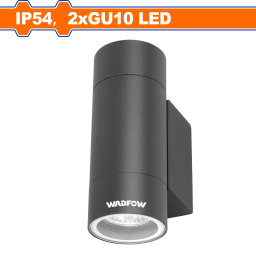 FOCO EXTERIORINTERIOR LED DE PARED DOBLE GU10 IP54 WADFOW WDN8504A