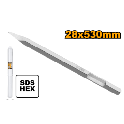 CINCEL HEXAGONAL SDS 28X520MM PUNTA INGCO DBC04352011