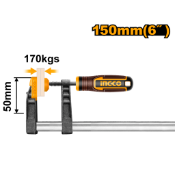 PRENSA F 50x150MM INGCO HFC020501
