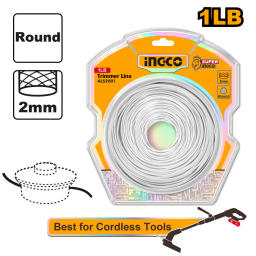 CARRETEL TANZA 2.0MM 1LB X 120M P/DESMALEZADORA CSTLI20018, CSTLI202522 INGCO ALS2001