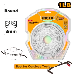 CARRETEL TANZA 2.0MM 1LB X 120M P/DESMALEZADORA CSTLI20018, CSTLI202522 INGCO ALS2001
