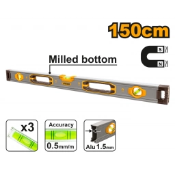 NIVEL MAGNETICO 150CM INGCO HSL38150M