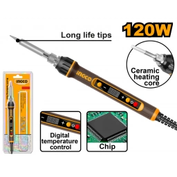 SOLDADOR ESTA�O LAPIZ 120W INGCO SI01610