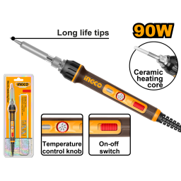 SOLDADOR ESTAÑO LAPIZ 90W INGCO SI01608
