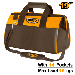 BOLSO HERRAMIENTAS 19" INGCO HTBG281928