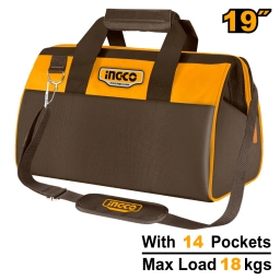 BOLSO HERRAMIENTAS 19" INGCO HTBG281928