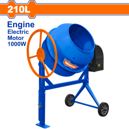 HORMIGONERA 210LTS 1000W 1.4HP WADFOW WCM2A210