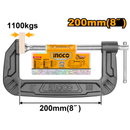 PRENSA G 8"  INGCO HGC0108