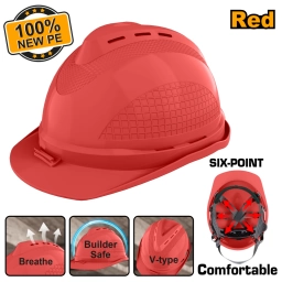 CASCO SEGURIDAD ROJO INGCO HSH804