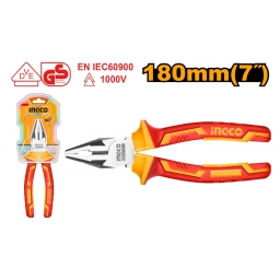 PINZA UNIVERSAL AISLADA 7" 1000V INGCO HICP28188