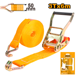 CINTA CATRACA SUJECION INGCO 3 TON 50MM 6M HRSP361