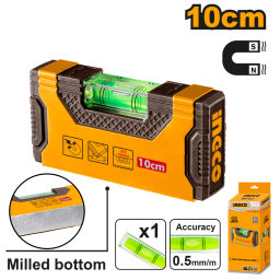 NIVEL DE MANO MINI 10 CM INGCO HMSL05101