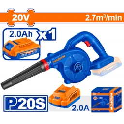 SOPLADORA A BATERIA P20S 20V 2.7M³/MIN C/BAT 2.0AH + CARGADOR WADFOW WBLP5521