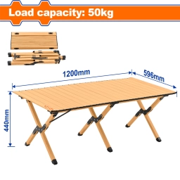 MESA DE EXTERIOR 50KG WADFOW WHWT1101