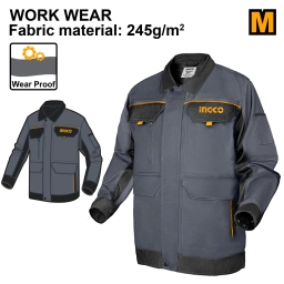 CAMPERA DE TRABAJO TALLE M INGCO WUCJ8011.M