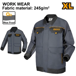 CAMPERA DE TRABAJO TALLE XL INGCO WUCJ8011.XL