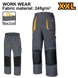 PANTALON DE TRABAJO TALLE XXL INGCO WUCT8022.XXL