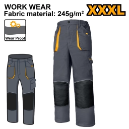 PANTALON DE TRABAJO TALLE XXXL INGCO WUCT8022.XXXL