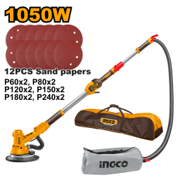 LIJADORA DE YESO JIRAFA 1050W C/ACCESORIOS INGCO DWS105016